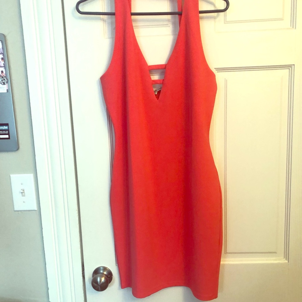 Bright Pink Flirty Dress